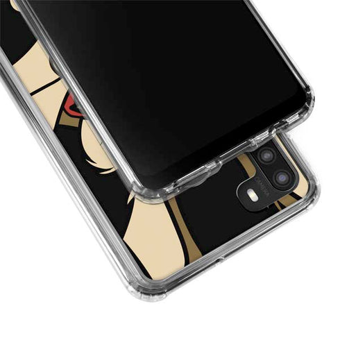 Looney Tunes Wile E. Coyote Smile Galaxy A21 Clear Case