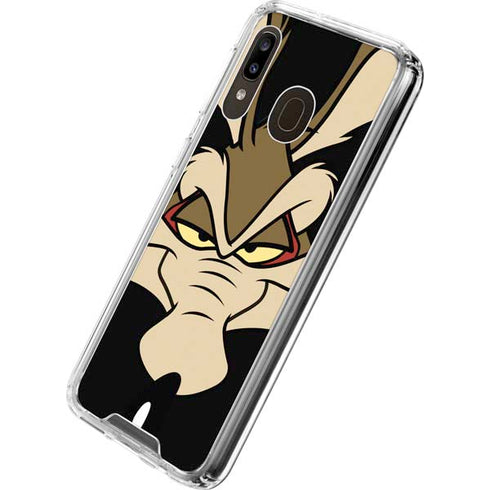 Looney Tunes Wile E. Coyote Smile Galaxy A30 Clear Case