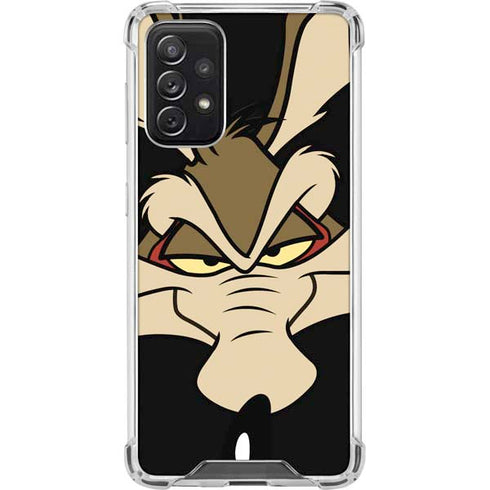 Looney Tunes Wile E. Coyote Smile Galaxy A72 5G Clear Case