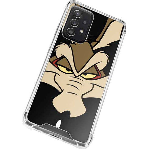 Looney Tunes Wile E. Coyote Smile Galaxy A72 5G Clear Case