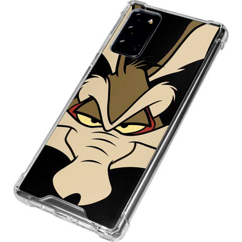 Looney Tunes Wile E. Coyote Smile Galaxy Note20 5G Clear Case