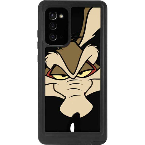 Looney Tunes Wile E. Coyote Smile Galaxy Note20 5G Waterproof Case