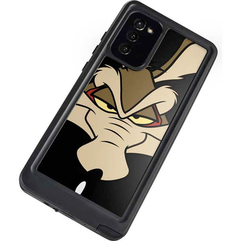 Looney Tunes Wile E. Coyote Smile Galaxy Note20 5G Waterproof Case