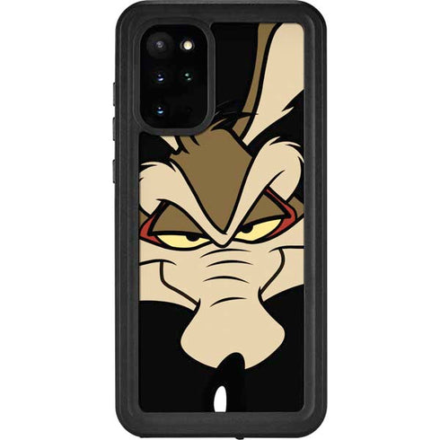 Looney Tunes Wile E. Coyote Smile Galaxy S20 Plus Waterproof Case