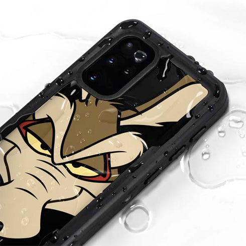 Looney Tunes Wile E. Coyote Smile Galaxy S20 Plus Waterproof Case