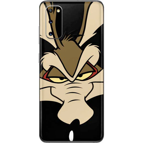 Looney Tunes Wile E. Coyote Smile Galaxy S20 Skin