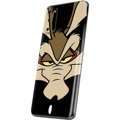 Looney Tunes Wile E. Coyote Smile Galaxy S20 Skin