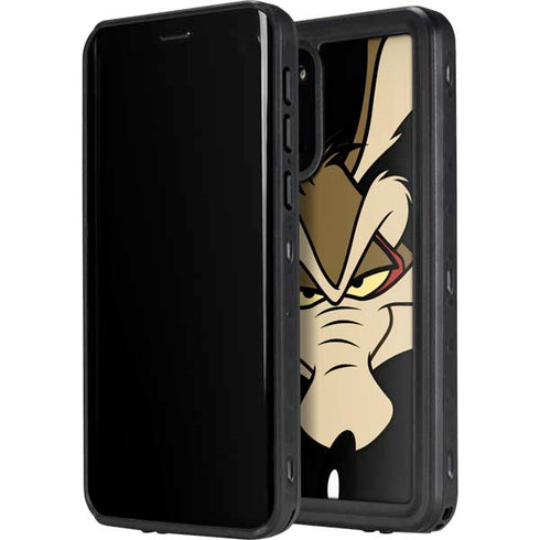 Looney Tunes Wile E. Coyote Smile Galaxy S20 Waterproof Case