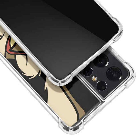 Looney Tunes Wile E. Coyote Smile Galaxy S21 Ultra 5G Clear Case