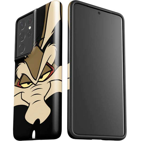 Looney Tunes Wile E. Coyote Smile Galaxy S21 Ultra 5G Pro Case