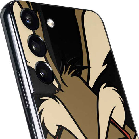 Looney Tunes Wile E. Coyote Smile Galaxy S22 Plus Skin