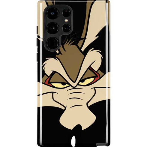 Looney Tunes Wile E. Coyote Smile Galaxy S22 Ultra Pro Case