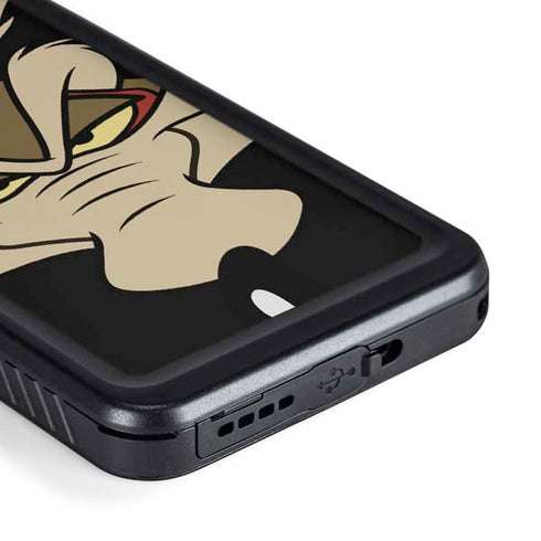 Looney Tunes Wile E. Coyote Smile Galaxy S23 Waterproof Case