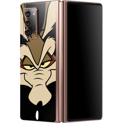 Looney Tunes Wile E. Coyote Smile Galaxy Z Fold2 5G Skin