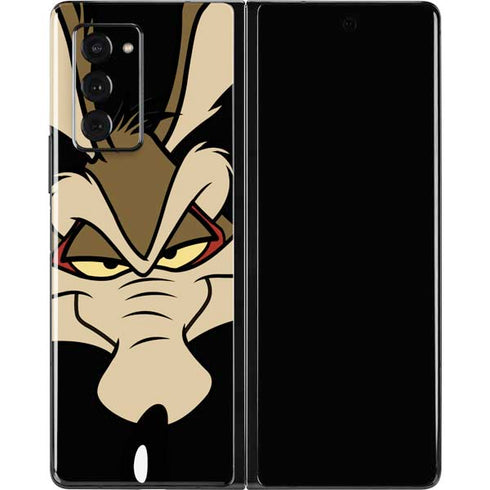 Looney Tunes Wile E. Coyote Smile Galaxy Z Fold2 5G Skin