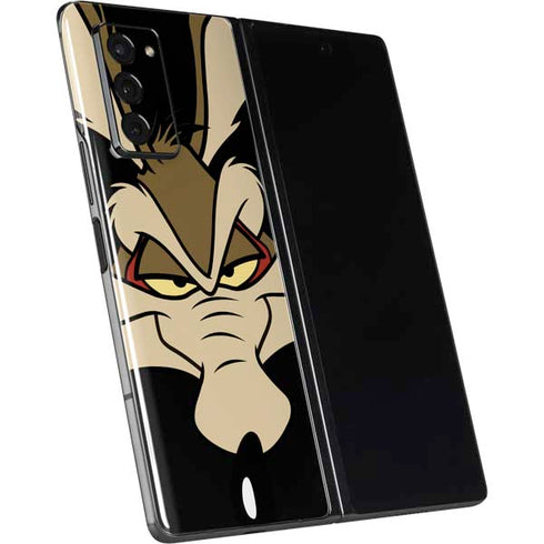 Looney Tunes Wile E. Coyote Smile Galaxy Z Fold2 5G Skin