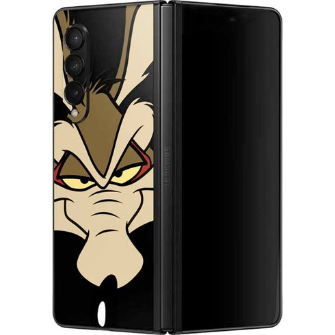 Looney Tunes Wile E. Coyote Smile Galaxy Z Fold3 5G Skin