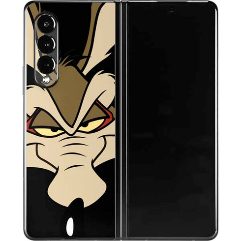 Looney Tunes Wile E. Coyote Smile Galaxy Z Fold3 5G Skin