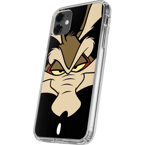 Looney Tunes Wile E. Coyote Smile iPhone 11 Clear Case