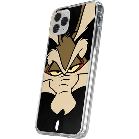 Looney Tunes Wile E. Coyote Smile iPhone 11 Pro Clear Case