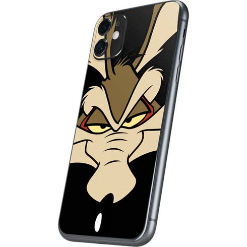 Looney Tunes Wile E. Coyote Smile iPhone 11 Skin