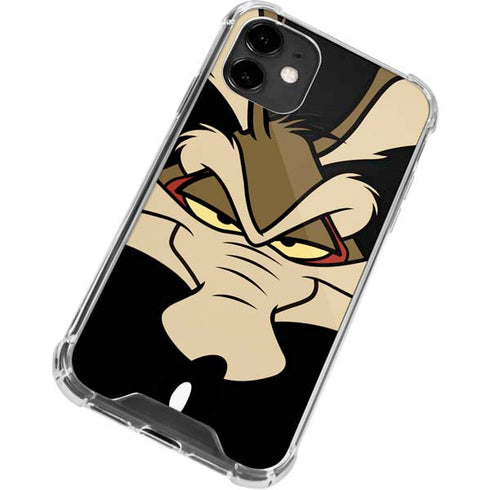 Looney Tunes Wile E. Coyote Smile iPhone 12 Clear Case