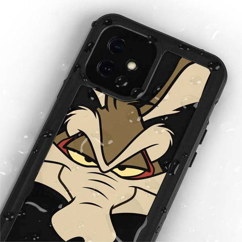 Looney Tunes Wile E. Coyote Smile iPhone 12 Mini Waterproof Case