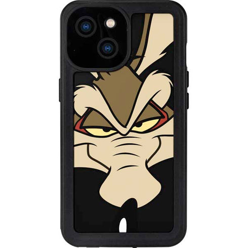 Looney Tunes Wile E. Coyote Smile iPhone 13 Mini Waterproof Case