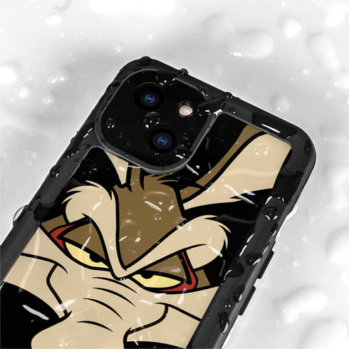 Looney Tunes Wile E. Coyote Smile iPhone 13 Mini Waterproof Case