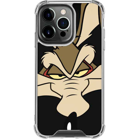 Looney Tunes Wile E. Coyote Smile iPhone 13 Pro Clear Case