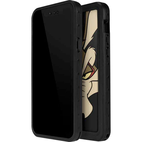 Looney Tunes Wile E. Coyote Smile iPhone 15 Pro Waterproof Case