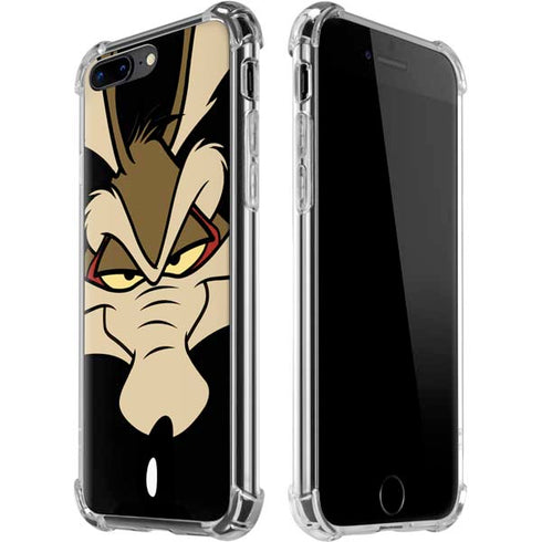 Looney Tunes Wile E. Coyote Smile iPhone 7/8 Plus Clear Case