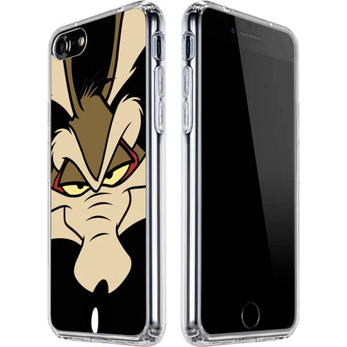 Looney Tunes Wile E. Coyote Smile iPhone SE (2nd & 3rd Gen) Clear Case