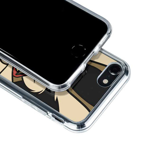 Looney Tunes Wile E. Coyote Smile iPhone SE (2nd & 3rd Gen) Clear Case