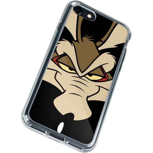 Looney Tunes Wile E. Coyote Smile iPhone SE (2nd & 3rd Gen) Clear Case