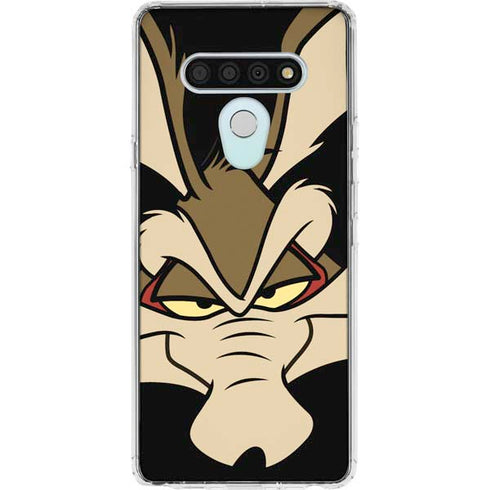 Looney Tunes Wile E. Coyote Smile LG Stylo 6 Clear Case