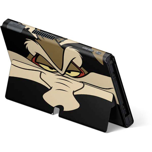 Looney Tunes Wile E. Coyote Smile Nintendo Switch OLED (2021) Skin