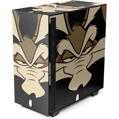 Looney Tunes Wile E. Coyote Smile NZXT H510 Compact ATX Mid-Tower Case Skin