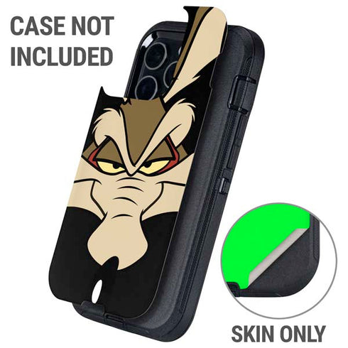 Looney Tunes Wile E. Coyote Smile Otterbox Defender iPhone Skin