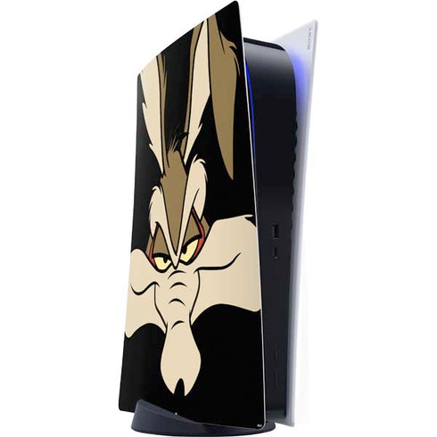 Looney Tunes Wile E. Coyote Smile PS5 Digital Edition Console Skin