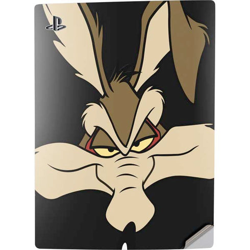 Looney Tunes Wile E. Coyote Smile PS5 Digital Edition Console Skin