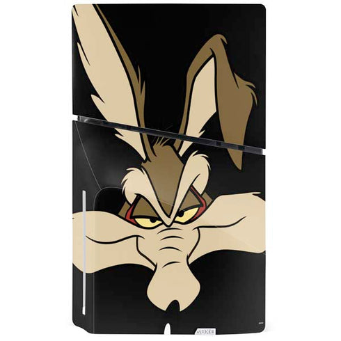 Looney Tunes Wile E. Coyote Smile PS5 Slim Disk Bundle Skin