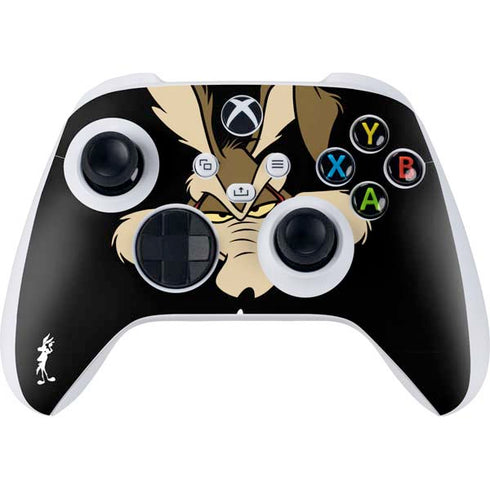 Looney Tunes Wile E. Coyote Smile Xbox Series S Controller Skin