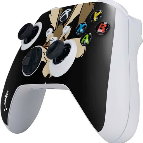 Looney Tunes Wile E. Coyote Smile Xbox Series S Controller Skin
