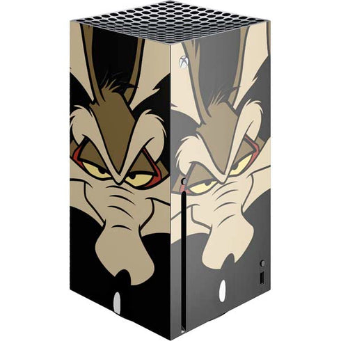 Looney Tunes Wile E. Coyote Smile Xbox Series X Console Skin