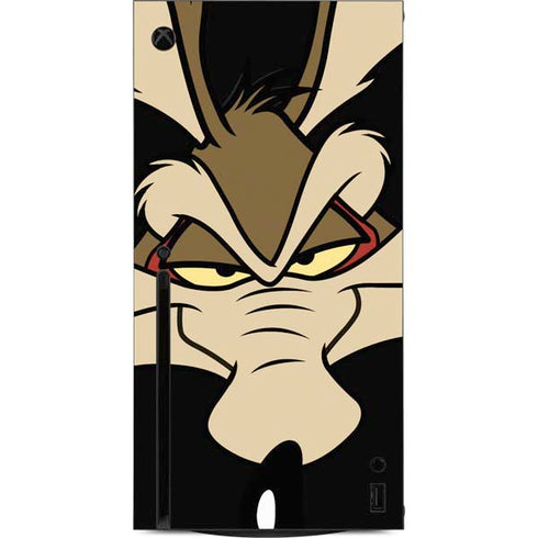 Looney Tunes Wile E. Coyote Smile Xbox Series X Console Skin