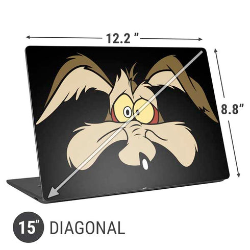 Looney Tunes Wile E. Coyote Universal Laptop 15in (12.2 x 8.8in) Skin