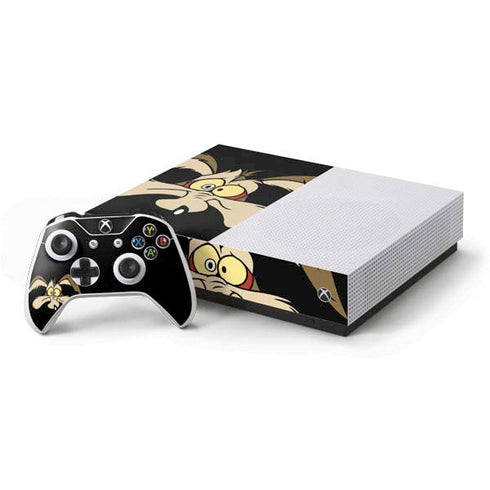 Looney Tunes Wile E. Coyote Xbox One S All-Digital Edition Bundle Skin