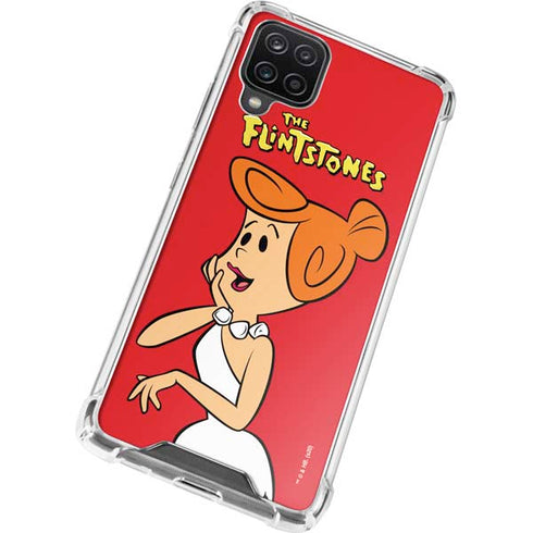 The Flinstones Wilma Flintstone Galaxy A12 Clear Case