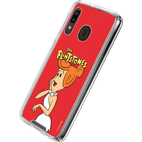 The Flinstones Wilma Flintstone Galaxy A30 Clear Case